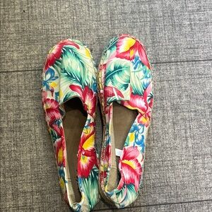 Tropical Floral Espadrilles